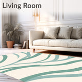Whimsical Breeze Contemporary Artistic Floor Decoration(Ivory)