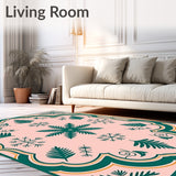 Conifer Hallway Statement With Seasonal(Pink)