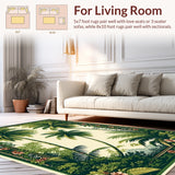 Rustic Palm Leaf Aesthetic(Green)