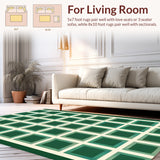 Stylish Circular Retro Geometry(Green)