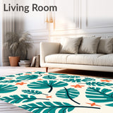 Tropical Foliage Blossom Garden(Blue)