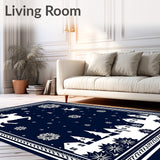 Joyful Winter Wonderland Magical Yuletide Celebration(Blue)