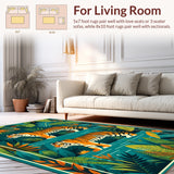 Whimsical Jungle Creature Motif(Orange)