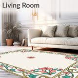 Botanical Arabesque Interlocking Vinework Artisan Art(Pink)