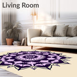 Celestial Starburst Ornate Symmetrical Motif Collection (Purple)