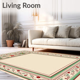 Enchanted Holiday Bell Tower Half Round Floor Covering(Beige)
