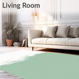 Serene Landscape Horizon Brushstroke Elegant (White)