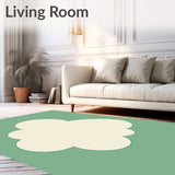 Heavenly Plush Dreamscape Floating Ethereal Shape Accent Decorative(Green)