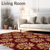 Autumn Harvest Foliage Semicircle Welcome Entrance(Brown)