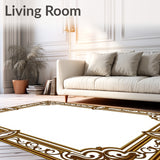 Elegant Interlocking Medallion Vintage Heritage Motif Luxury(Gold)