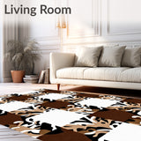 Autumn Harvest Plaid Patchwork with Rustic Interlocking Check Design(Black)