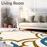 Minimalist Art Overlay with Stylized Arch Details(Brown)