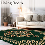 Celtic Knot Design with Traditional Interlocking (Green) - ODIKA