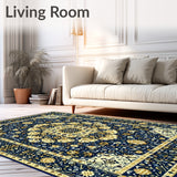 Classy Neutral Area with Intricate(Blue)