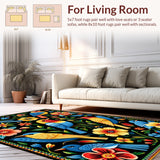 Charming Floral Arrangement(Black)