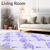 Dreamy Cloud Swirl with Abstract Pastel Whirlwind Design(Purple)