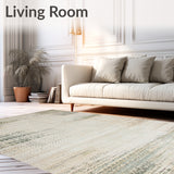 Rustic Linen Patterned(Beige)