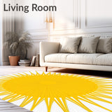Sun Burst Gradient Retro Playful Modern Artistic (Yellow)