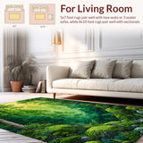 Lush Forest Floral Motif(Green)