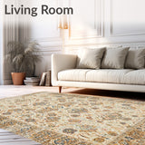 Boho Inspired Area Textures(Beige)