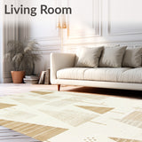 Festive Forest Beige Christmas Tree of Holiday(Beige)