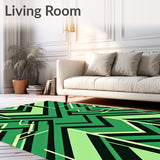 Art Radiant Chevron Holiday Motif(Green)