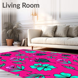 Tropical Exotic Jungle Vibrant Botanical(Pink)