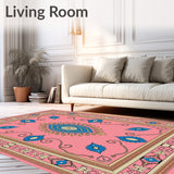 Heirloom Arabesque Intricate Sophisticated Spectacular Divine(Pink)