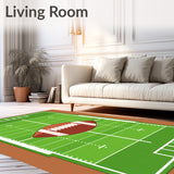 Football Field Gridiron Turf Yard Lines(Green)