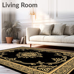 Vintage Medallion Tapestry with Artistry (Black) - ODIKA