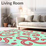 Cane Swirl Peppermint Dream(Red)