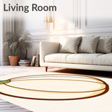 Thanksgiving Botanical Squash Decorative Throw(Beige)