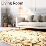 Elegant Non Slip Cushioned Comfort Mats(Beige)