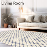 Modern Herringbone Stylish Trendy Fashionable Contemporary(Beige)
