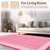 Trendy Playful Circular Motif(Pink)