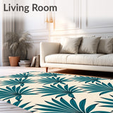 Exotic Palm Herringbone Display(Ivory)