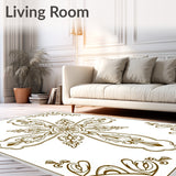 Boho Medallion with Intricate Filigree and Lustrous Accents(Brown)