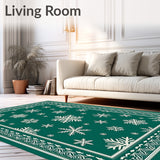 Enchanted Frosty Evergreen Seasonal Welcome(Green)