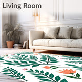 Whimsical Botanical Featuring Decorative Nature Inspired Art(Green)