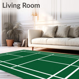 Badminton Court Line Grid(Green)