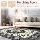 Rustic Textured Tasseled Style(Black)