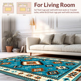 Artful Motif with Southwestern Vibes(Blue)