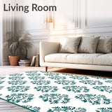 Festive Holiday Medallion Botanical Foliage Decoration(Green)