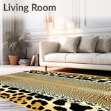 Leopard Print Adventure Beige Wild Safari Animal Unique(Beige)