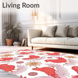 Provincial Poultry Sunrise Archway Entryway Decoration(Red)