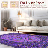 Boho Purple Low Pile(Purple)