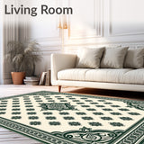 Vintage Medallion Boho Tapestry Design Doormat(Beige)