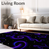 Mystical Swirl Night Sky Artistry(Black)