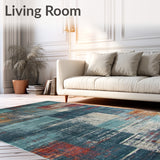 Grunge Chic Patterned Layer(Blue)