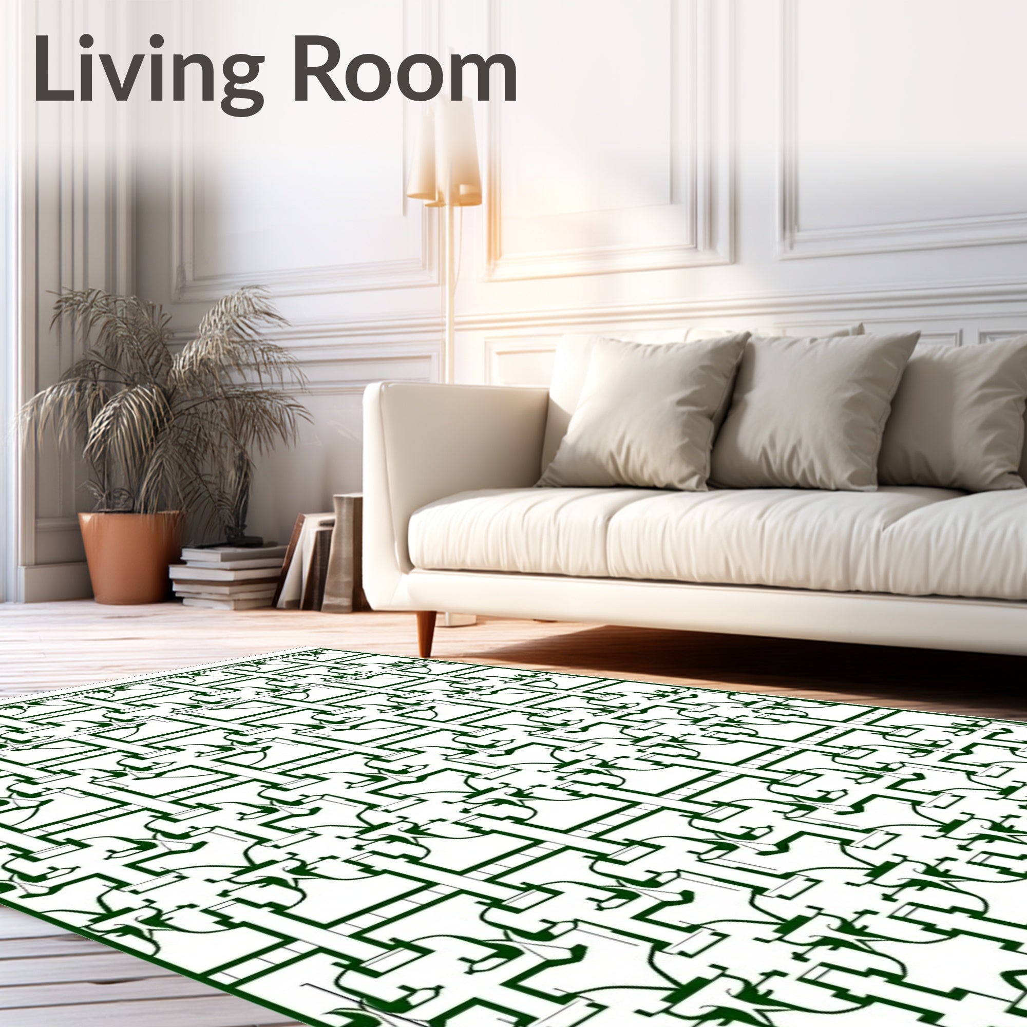 Highland Meadow Basket Symphony (Green) - ODIKA